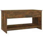 vidaXL Măsuță de cafea, stejar fumuriu, 102x50x52,5 cm, lemn prelucrat vidaXL Măsuță de cafea, stejar fumuriu, 102x50x52,5 cm, lemn prelucrat
