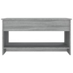 vidaXL Măsuță de cafea, gri sonoma, 102x50x52,5 cm, lemn prelucrat