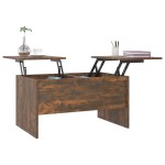 vidaXL Măsuță de cafea, stejar fumuriu, 80x50x42,5 cm, lemn prelucrat vidaXL Măsuță de cafea, stejar fumuriu, 80x50x42,5 cm, lemn prelucrat
