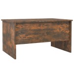 vidaXL Măsuță de cafea, stejar fumuriu, 80x50x42,5 cm, lemn prelucrat vidaXL Măsuță de cafea, stejar fumuriu, 80x50x42,5 cm, lemn prelucrat