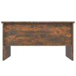 vidaXL Măsuță de cafea, stejar fumuriu, 80x50x42,5 cm, lemn prelucrat vidaXL Măsuță de cafea, stejar fumuriu, 80x50x42,5 cm, lemn prelucrat