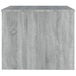 vidaXL Măsuță de cafea, gri sonoma, 80x50x40 cm, lemn prelucrat vidaXL Măsuță de cafea, gri sonoma, 80x50x40 cm, lemn prelucrat