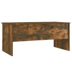 vidaXL Măsuță de cafea stejar fumuriu 102x50,5x46,5 cm lemn prelucrat