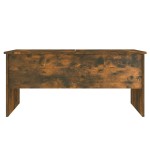 vidaXL Măsuță de cafea stejar fumuriu 102x50,5x46,5 cm lemn prelucrat