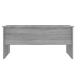 vidaXL Măsuță de cafea, gri sonoma, 102x50,5x46,5 cm, lemn prelucrat