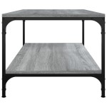 vidaXL Măsuță de cafea, gri sonoma, 80x50x40 cm, lemn prelucrat vidaXL Măsuță de cafea, gri sonoma, 80x50x40 cm, lemn prelucrat