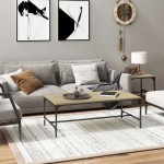 vidaXL Măsuță de cafea, stejar sonoma, 100x50x35 cm, lemn prelucrat vidaXL Măsuță de cafea, stejar sonoma, 100x50x35 cm, lemn prelucrat