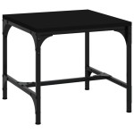 vidaXL Masă laterală, negru, 40x40x35 cm, lemn prelucrat vidaXL Masă laterală, negru, 40x40x35 cm, lemn prelucrat