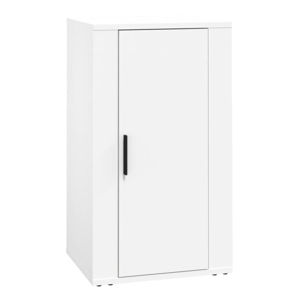 vidaXL Dulap, alb, 40x33x70 cm, lemn prelucrat