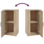 vidaXL Dulap, stejar sonoma, 40x33x70 cm, lemn compozit