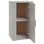vidaXL Dulap, gri beton, 40x33x70 cm, lemn prelucrat vidaXL Dulap, gri beton, 40x33x70 cm, lemn prelucrat