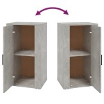 vidaXL Dulap, gri beton, 40x33x70 cm, lemn prelucrat vidaXL Dulap, gri beton, 40x33x70 cm, lemn prelucrat