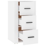 vidaXL Dulap, alb, 40x33x70 cm, lemn prelucrat