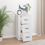 vidaXL Dulap, alb, 40x33x70 cm, lemn prelucrat