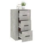vidaXL Dulap, gri beton, 40x33x70 cm, lemn prelucrat vidaXL Dulap, gri beton, 40x33x70 cm, lemn prelucrat