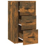 vidaXL Dulap, stejar fumuriu, 40x33x70 cm, lemn compozit