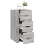vidaXL Dulap, gri sonoma, 40x33x70 cm, lemn compozit