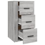 vidaXL Dulap, gri sonoma, 40x33x70 cm, lemn compozit
