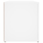 vidaXL Comodă TV, alb, 100x31,5x35 cm, lemn prelucrat vidaXL Comodă TV, alb, 100x31,5x35 cm, lemn prelucrat