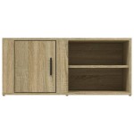 vidaXL Comode TV, 2 buc., stejar sonoma, 80x31,5x36 cm, lemn prelucrat