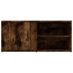 vidaXL Comode TV, 2 buc., stejar fumuriu, 80x31,5x36 cm lemn prelucrat