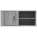 vidaXL Comodă TV, gri sonoma, 80x31,5x36 cm, lemn prelucrat vidaXL Comodă TV, gri sonoma, 80x31,5x36 cm, lemn prelucrat