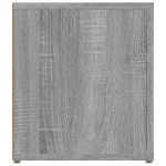 vidaXL Comodă TV, gri sonoma, 80x31,5x36 cm, lemn prelucrat vidaXL Comodă TV, gri sonoma, 80x31,5x36 cm, lemn prelucrat
