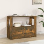 vidaXL Servantă, stejar fumuriu, 80x30x60 cm, lemn prelucrat vidaXL Servantă, stejar fumuriu, 80x30x60 cm, lemn prelucrat