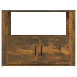 vidaXL Servantă, stejar fumuriu, 80x30x60 cm, lemn prelucrat vidaXL Servantă, stejar fumuriu, 80x30x60 cm, lemn prelucrat