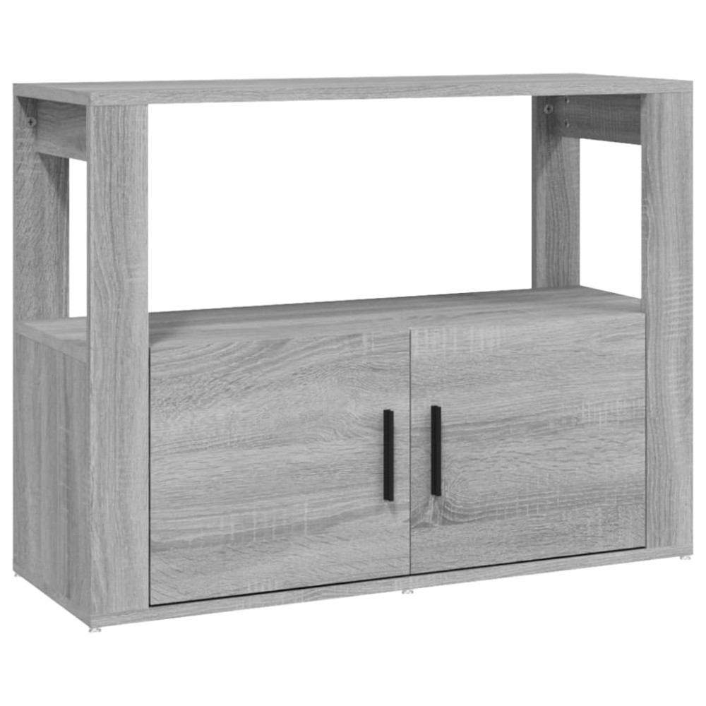 vidaXL Servantă, gri sonoma, 80x30x60 cm, lemn prelucrat
