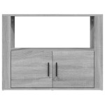 vidaXL Servantă, gri sonoma, 80x30x60 cm, lemn prelucrat