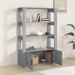 vidaXL Servantă, gri sonoma, 80x30x119,5 cm, lemn prelucrat
