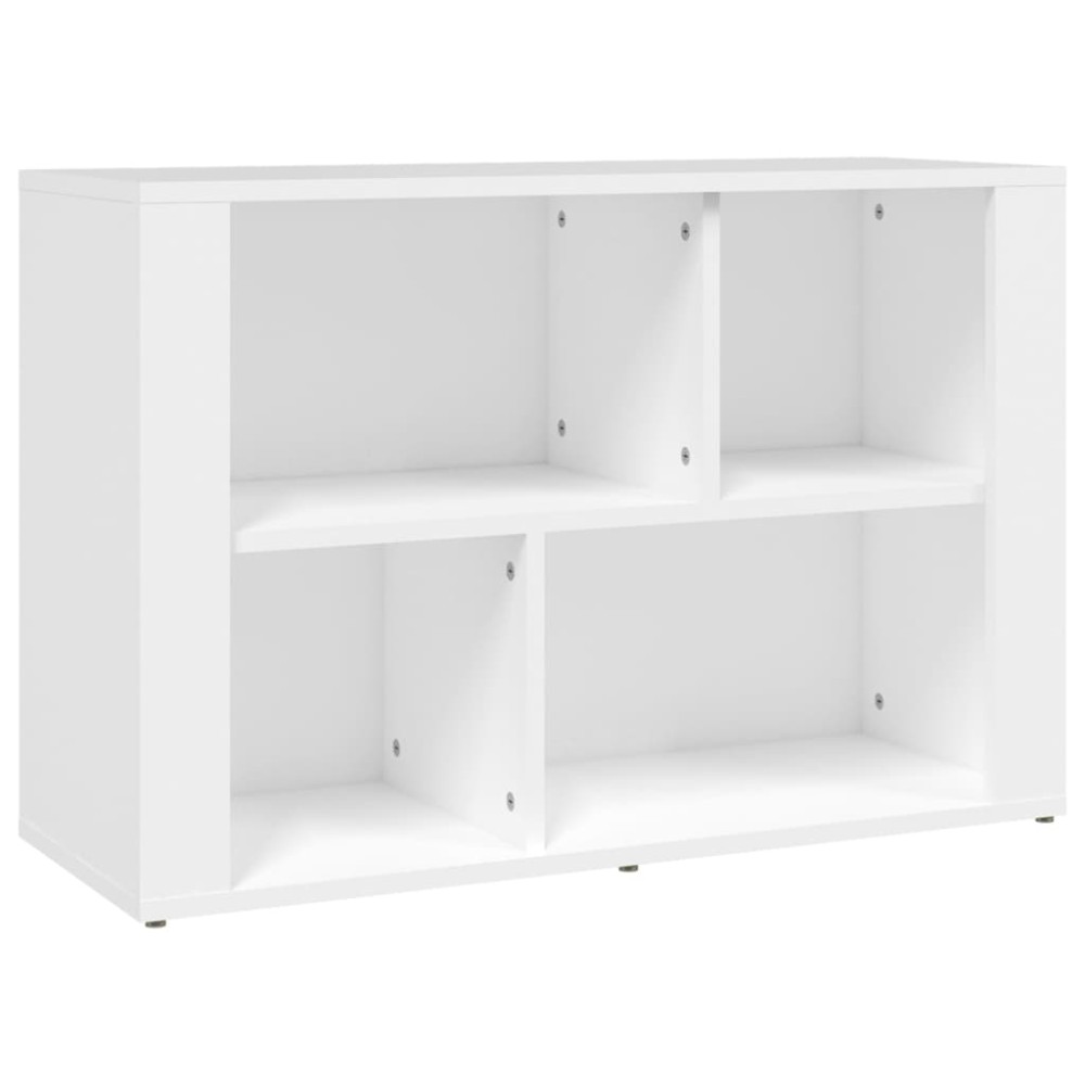 vidaXL Servantă, alb, 80x30x54 cm, lemn prelucrat