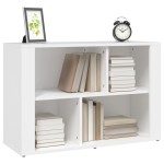 vidaXL Servantă, alb, 80x30x54 cm, lemn prelucrat vidaXL Servantă, alb, 80x30x54 cm, lemn prelucrat