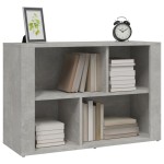 vidaXL Servantă, gri beton, 80x30x54 cm, lemn prelucrat vidaXL Servantă, gri beton, 80x30x54 cm, lemn prelucrat