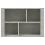 vidaXL Servantă, gri beton, 80x30x54 cm, lemn prelucrat vidaXL Servantă, gri beton, 80x30x54 cm, lemn prelucrat