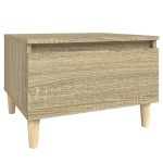 vidaXL Mese laterale 2 buc. stejar sonoma 50x46x35 cm lemn compozit