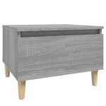 vidaXL Mese laterale 2 buc. gri sonoma 50x46x35 cm lemn compozit