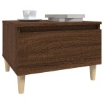 vidaXL Mese laterale 2 buc. stejar maro 50x46x35 cm lemn compozit