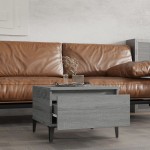 vidaXL Mese laterale 2 buc. gri sonoma 50x46x35 cm lemn compozit