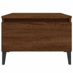 vidaXL Mese laterale 2 buc. stejar maro 50x46x35 cm lemn compozit