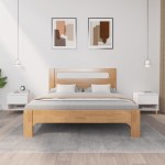 vidaXL Noptiere, 2 buc., alb, 50x46x50 cm, lemn prelucrat vidaXL Noptiere, 2 buc., alb, 50x46x50 cm, lemn prelucrat