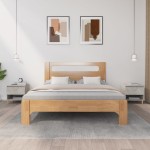 vidaXL Noptiere, 2 buc., gri beton, 50x46x50 cm, lemn prelucrat vidaXL Noptiere, 2 buc., gri beton, 50x46x50 cm, lemn prelucrat