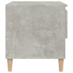 vidaXL Noptiere, 2 buc., gri beton, 50x46x50 cm, lemn prelucrat vidaXL Noptiere, 2 buc., gri beton, 50x46x50 cm, lemn prelucrat