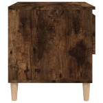 vidaXL Noptieră, 2 buc., stejar fumuriu, 50x46x50 cm, lemn prelucrat vidaXL Noptieră, 2 buc., stejar fumuriu, 50x46x50 cm, lemn prelucrat