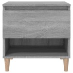vidaXL Noptiere, 2 buc., gri sonoma, 50x46x50 cm, lemn prelucrat vidaXL Noptiere, 2 buc., gri sonoma, 50x46x50 cm, lemn prelucrat