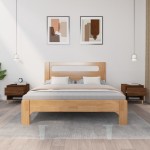 vidaXL Noptieră, 2 buc., stejar maro, 50x46x50 cm, lemn prelucrat vidaXL Noptieră, 2 buc., stejar maro, 50x46x50 cm, lemn prelucrat