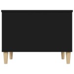vidaXL Măsuță de cafea, negru, 60x44,5x45 cm, lemn prelucrat vidaXL Măsuță de cafea, negru, 60x44,5x45 cm, lemn prelucrat