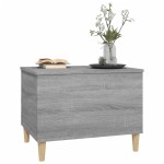 vidaXL Măsuță de cafea, gri sonoma, 60x44,5x45 cm, lemn prelucrat vidaXL Măsuță de cafea, gri sonoma, 60x44,5x45 cm, lemn prelucrat