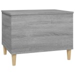 vidaXL Măsuță de cafea, gri sonoma, 60x44,5x45 cm, lemn prelucrat vidaXL Măsuță de cafea, gri sonoma, 60x44,5x45 cm, lemn prelucrat